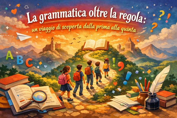 La grammatica oltre la regola: un viaggio di scoperta dalla prima alla quinta